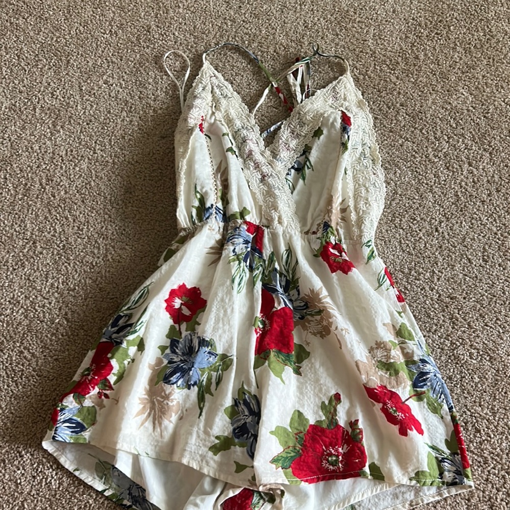Floral romper